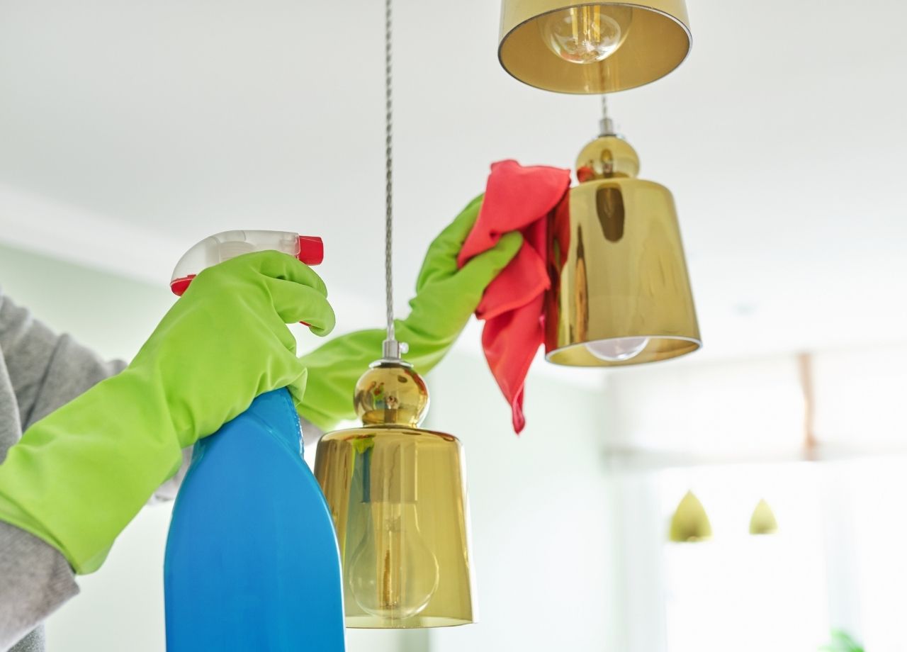 Oxidized Outdoor Light Fixtures Cleaning