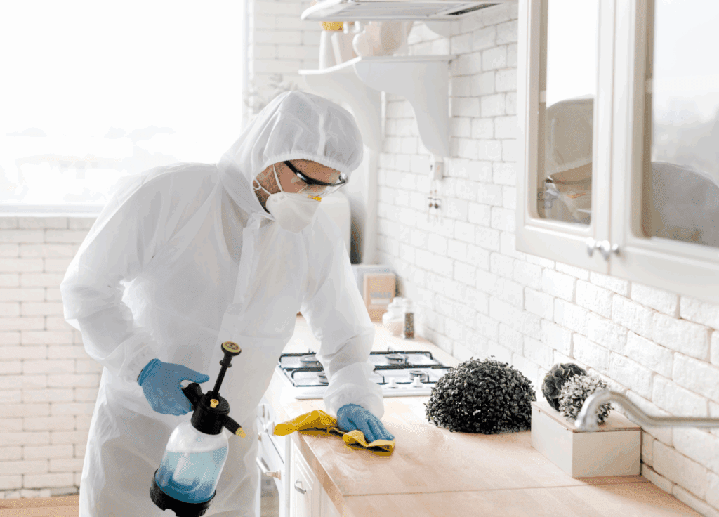 Professional cleaning services for allergens